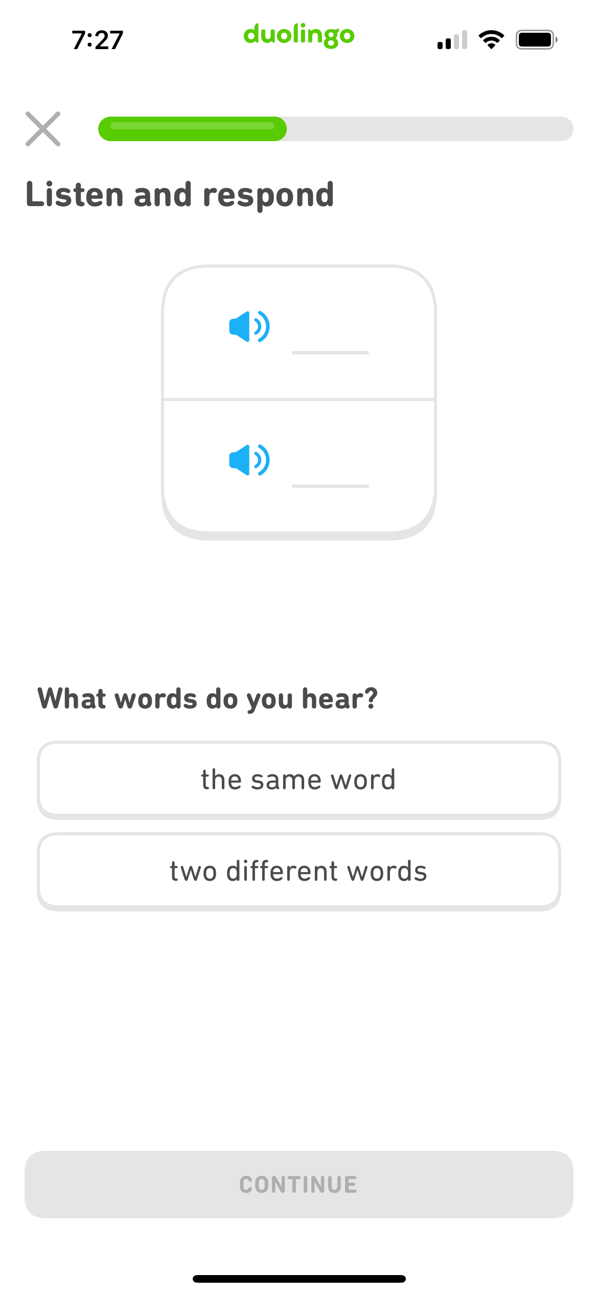 How to practice English pronunciation on Duolingo